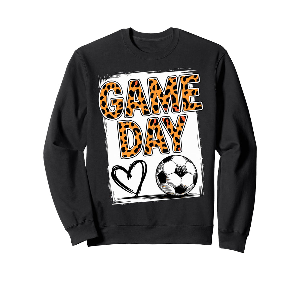 Game Day Soccer Player Fan Footbal Sweatshirt - Custom Art Print Unisex