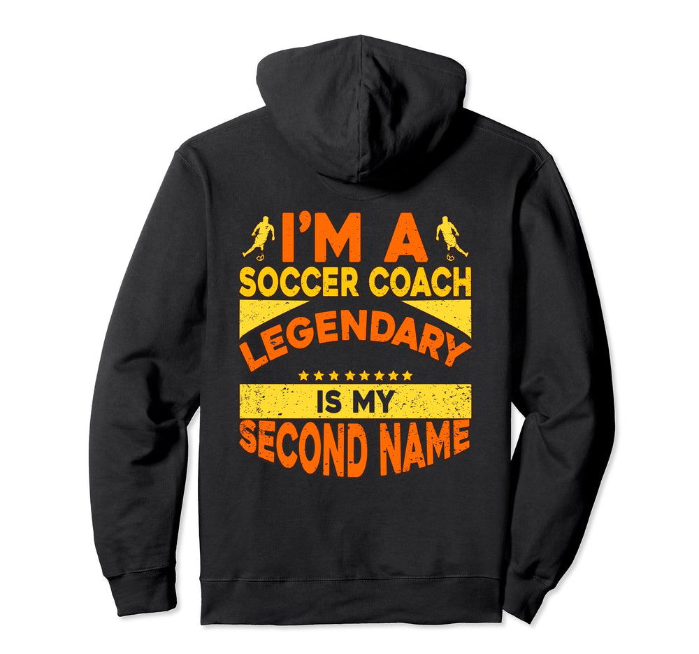 Soccer Coaching Training Trainer Soccer Hoodie - Minimalist Print Unisex