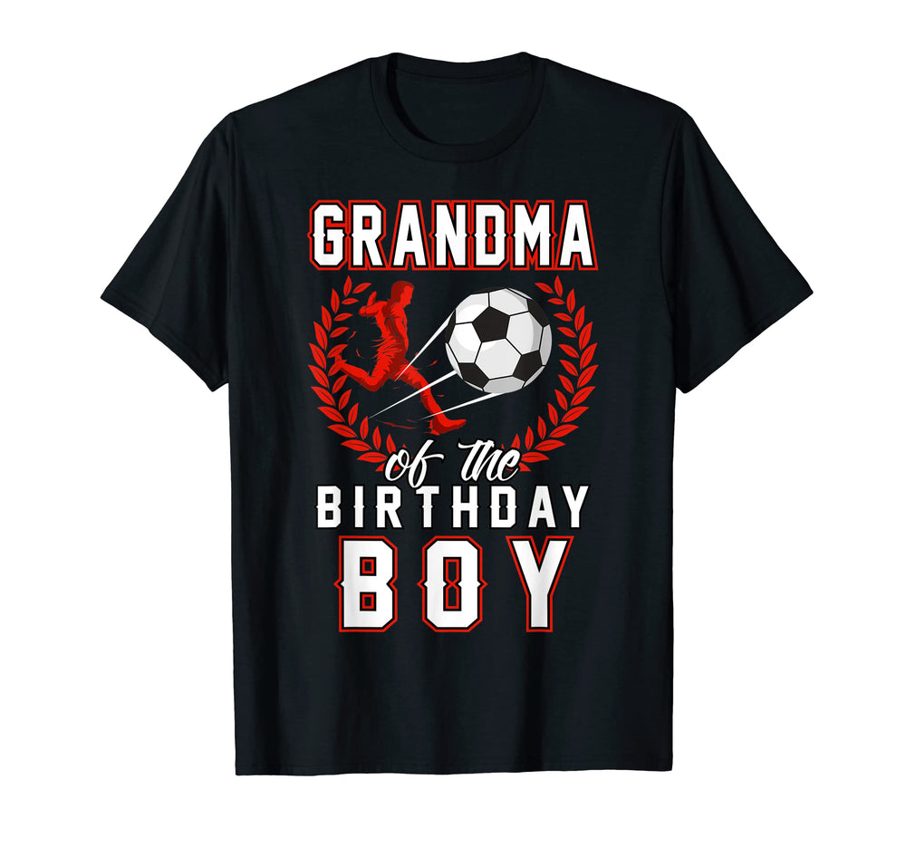 Grandma Birthday Soccer Player B Day T-Shirt - Graphic Print Men Women