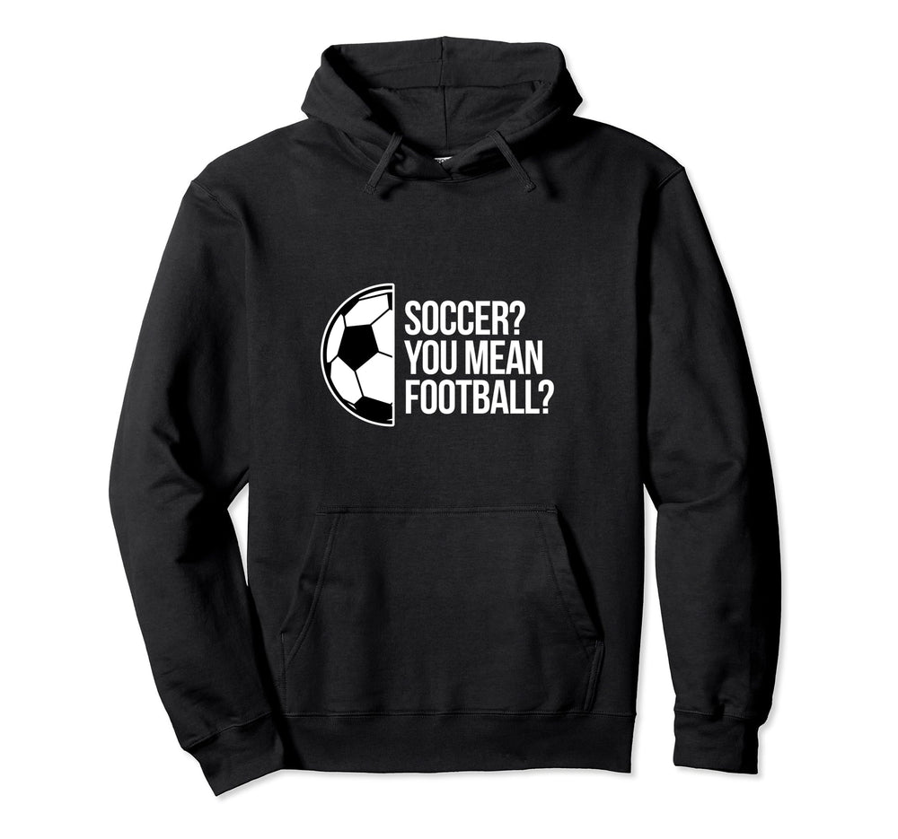 America Uk Soccer Football Goal Hoodie - Casual Everyday Wear Unisex