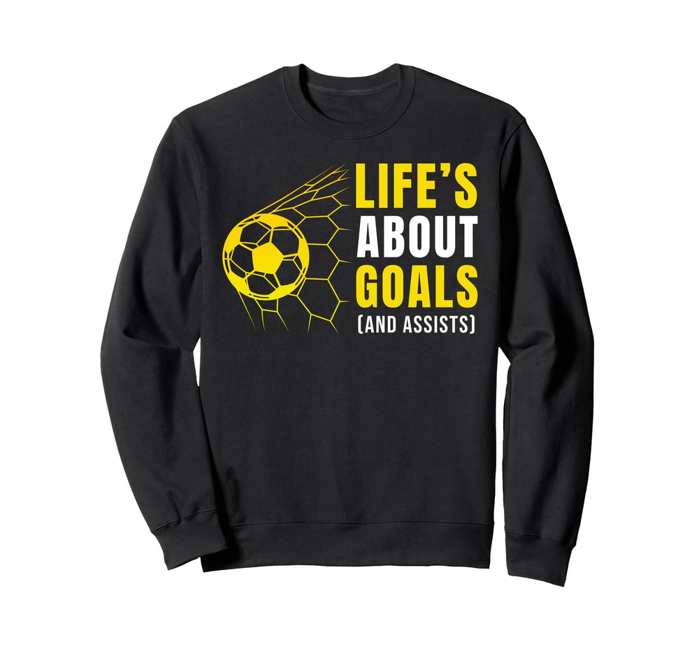 Soccer Football Assistant Soccer Sweatshirt - Streetwear Style Men Women
