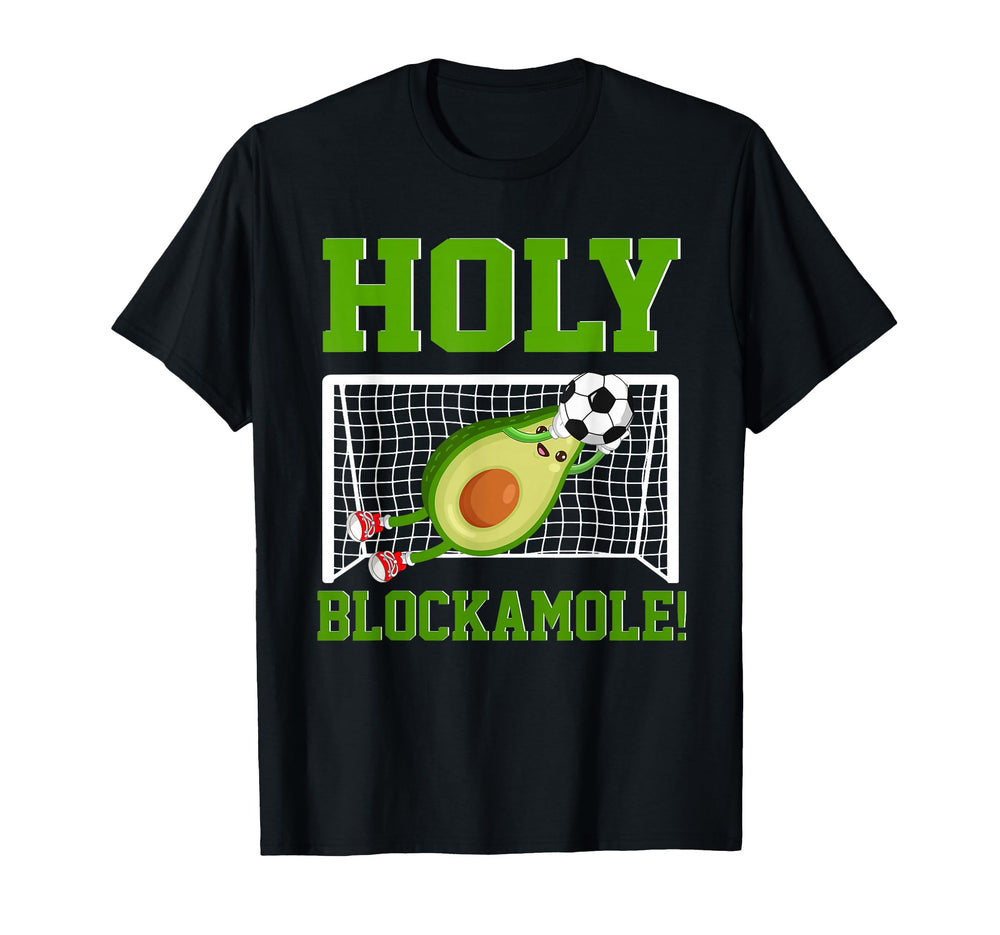 Holy Blockamole Avocado Soccer T-Shirt - Custom Art Print Men Women