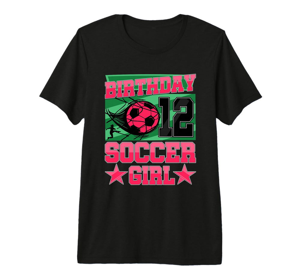 Soccer Birthday Party 12Th Birthday 12 T-Shirt - Trendy Graphic Unisex
