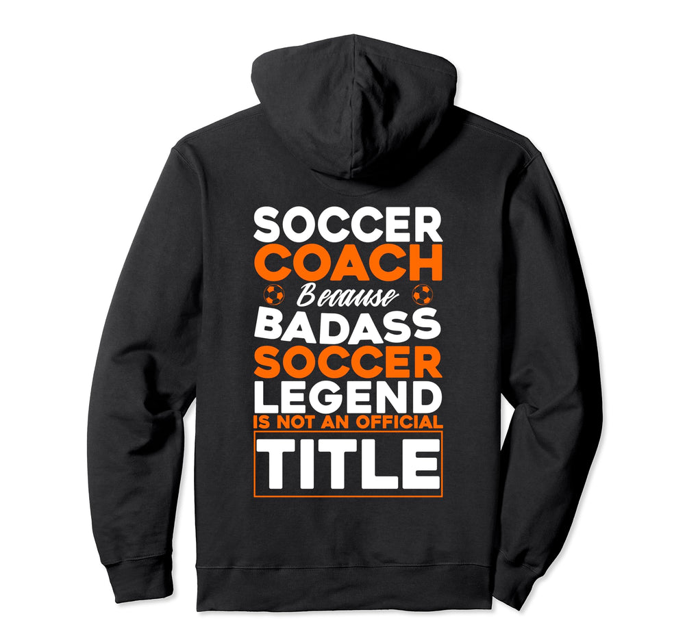 Soccer Coaching Training Trainer Hoodie - Streetwear Style for Adults