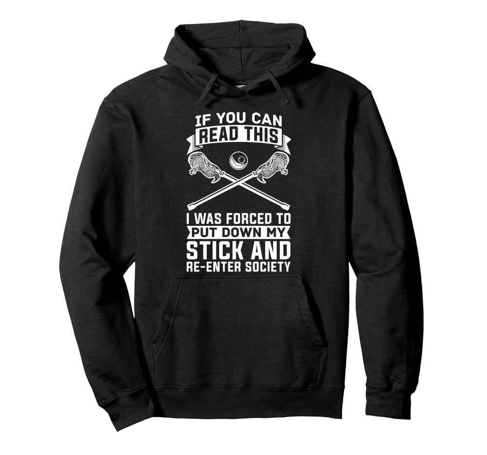 Lacrosse Goalie Goalkeeper Hoodie - Casual Everyday Wear for Adults