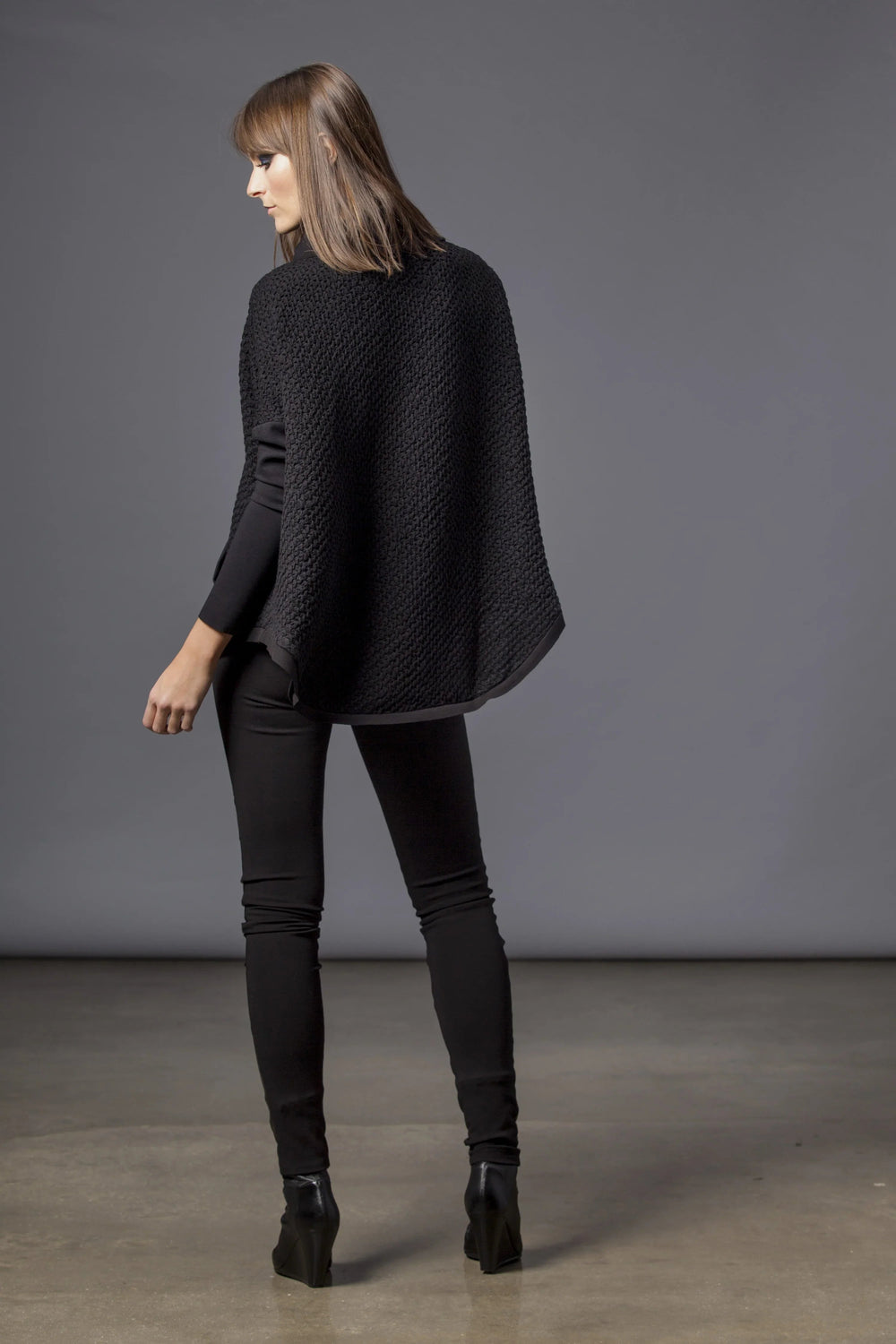 Texture Cowl Sweater
