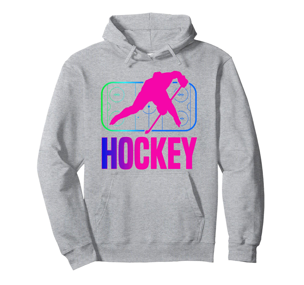 Ice Hockey Goalie 80S 90S Goalkeeper Hoodie - Aesthetic Graphic Unisex