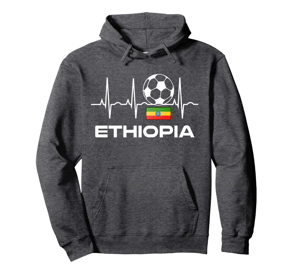 Ethiopia Soccer Jersey Ethiopian Hoodie - Minimalist Print for Adults