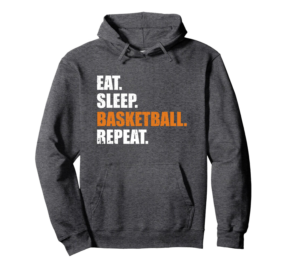 Eat Sleep Basketball Repeat Hoodie - Custom Art Print for Adults