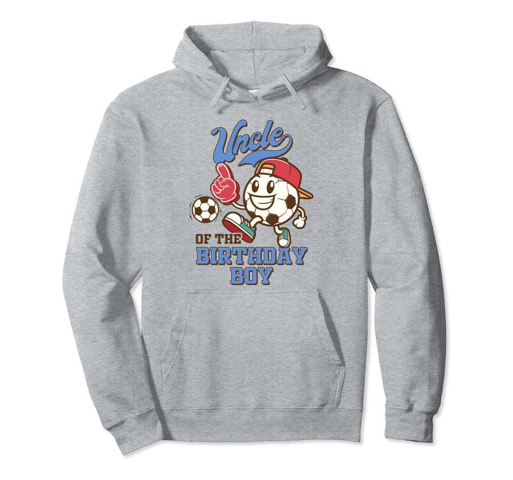 Soccer Uncle Birthday Party Family Uncle Hoodie - Streetwear Style Unisex