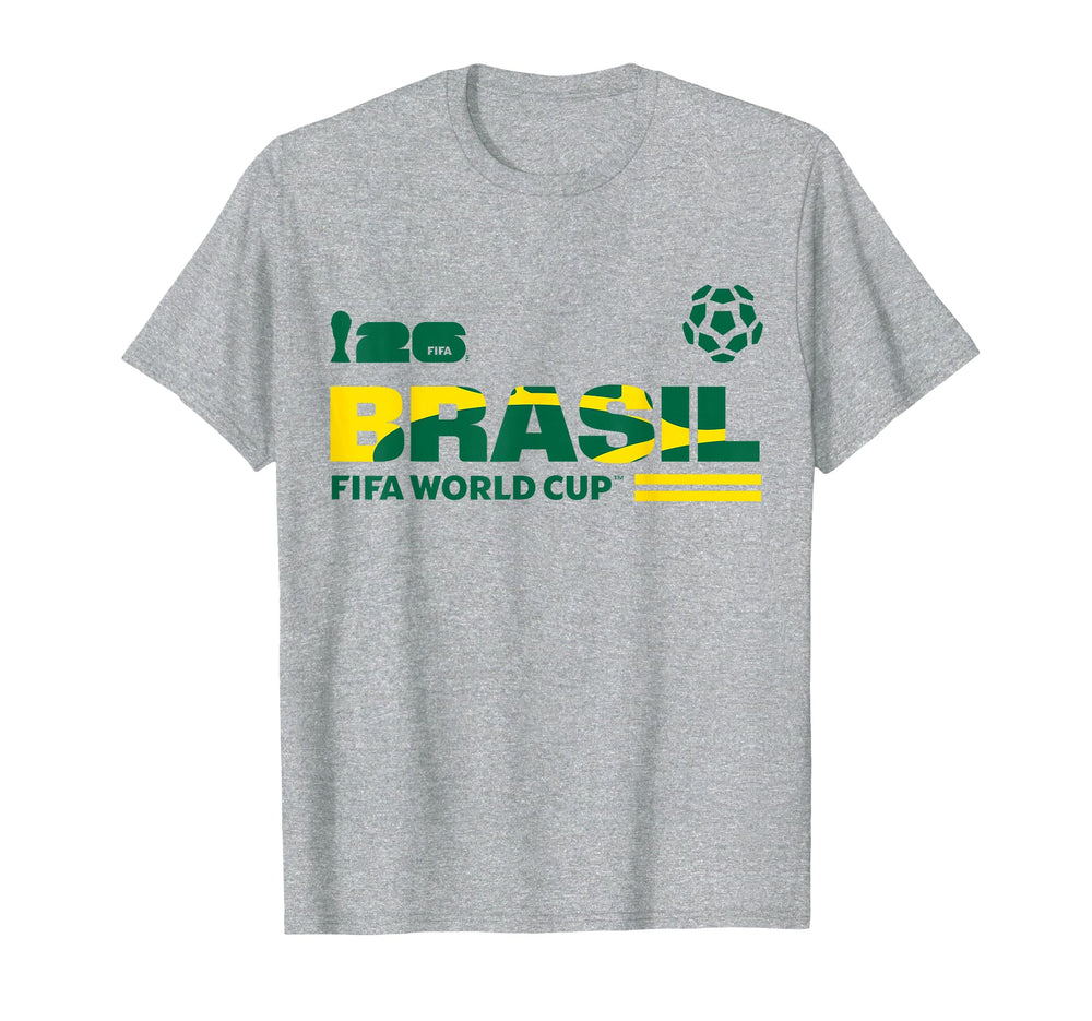 Fifa World Cup26 Qualifier Brasil T-Shirt - Unique Graphic Unisex