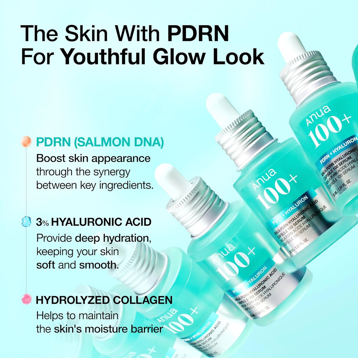 ANUA PDRN Hyaluronic Acid Capsule 100 Serum - Snipetell