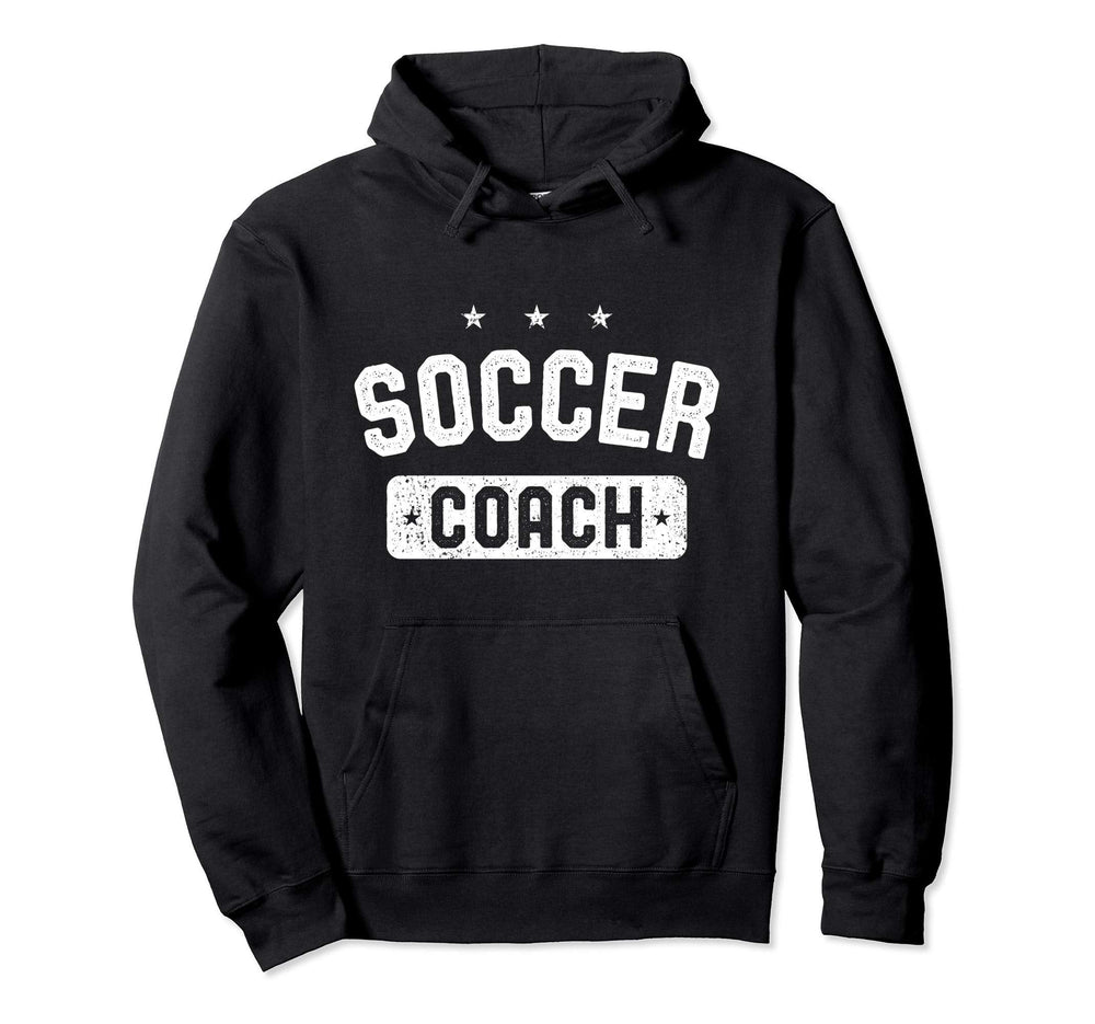 Soccer Coach Soccer Hoodie - Graphic Print Unisex