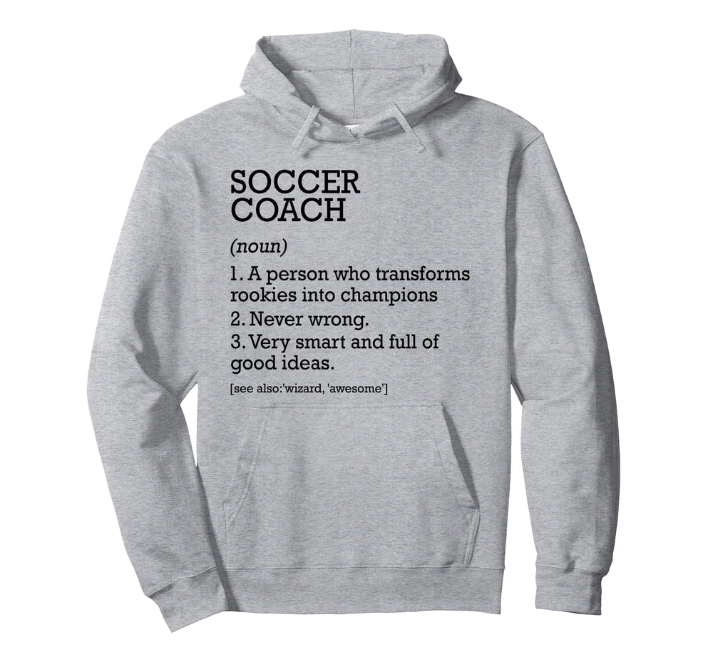 Soccer Coach Job Definition Personalized Hoodie - Unique Graphic Men Women