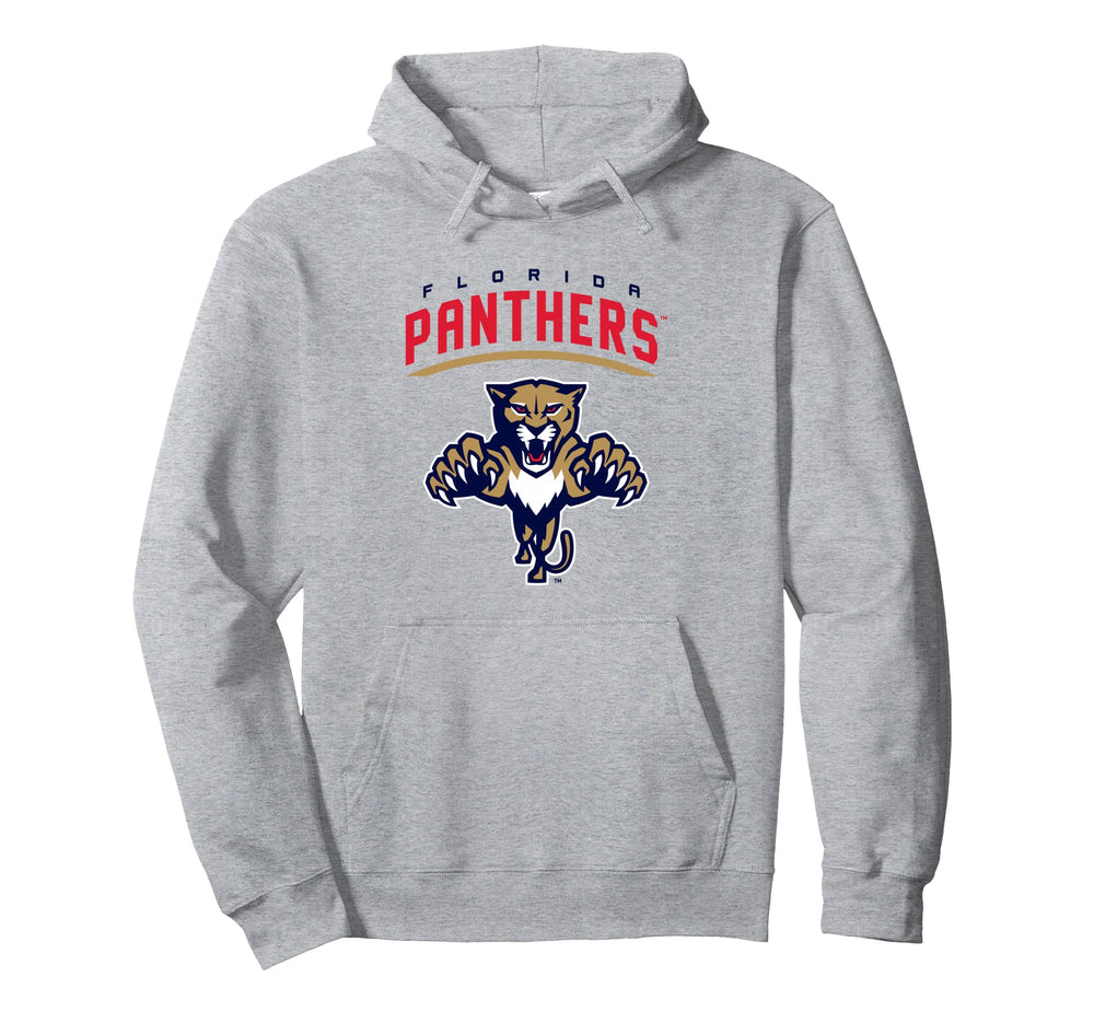 Florida Panthers Power Play Gray Hoodie - Casual Everyday Wear Unisex