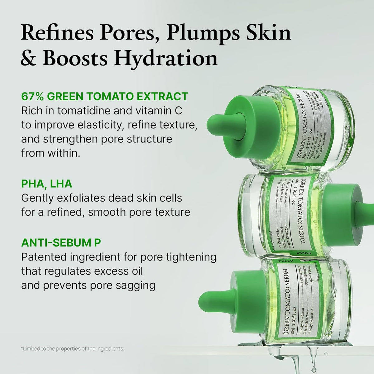 FULLY Green Tomato Serum - Snipetell