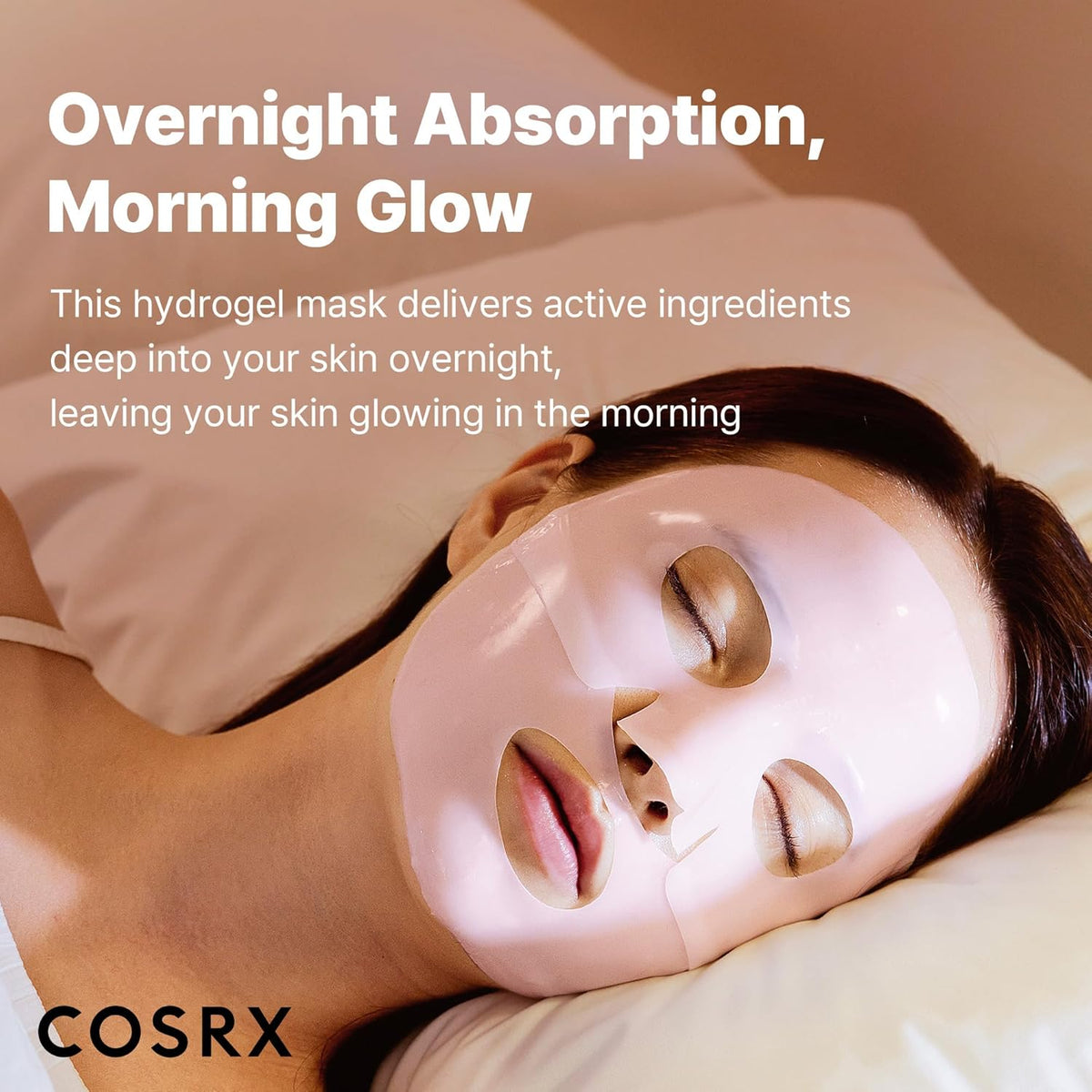 Cosrx The Peptide Collagen Lifting Glow Hydrogel Mask - Snipetell