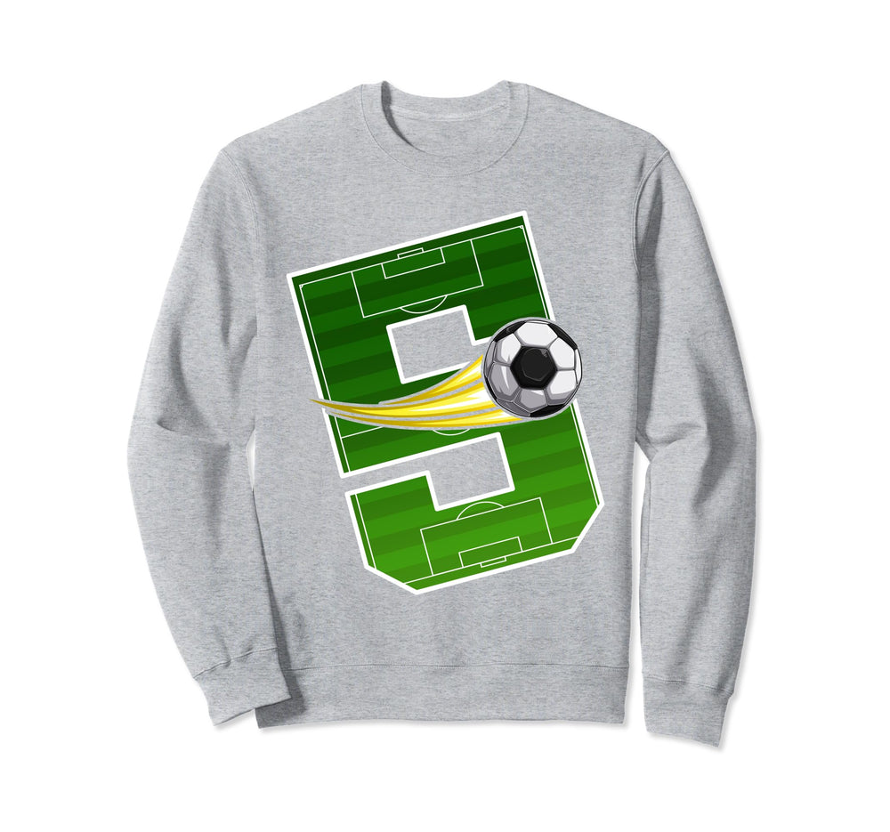 Soccer 5Th Birthday Im 5 Childrens Sweatshirt - Custom Art Print Unisex