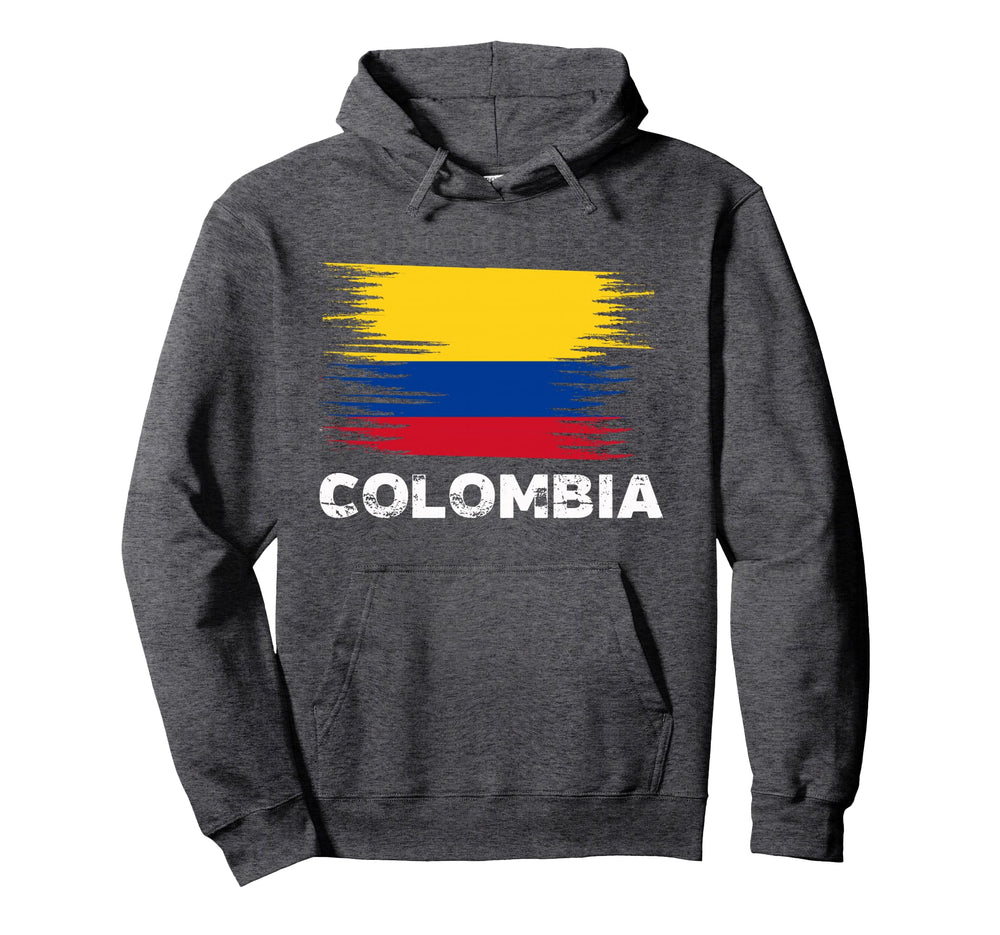 Colombia Colombian Flag Sport Soccer Hoodie - Streetwear Style Unisex