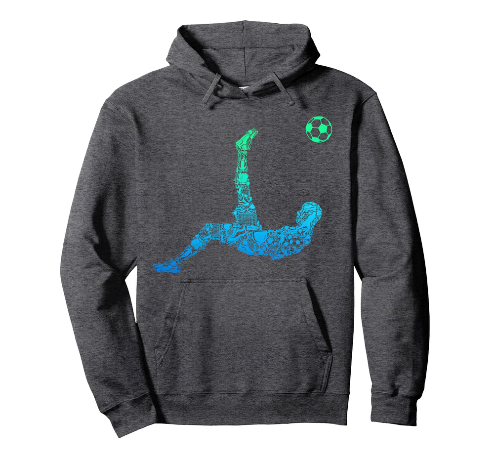 Soccer Players Hoodie - Custom Art Print Men Women