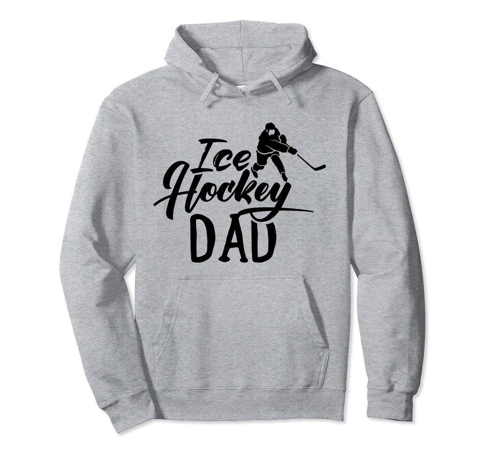 Ice Hockey Dad Coach Player Team Hobby Hoodie - Novelty Apparel Unisex