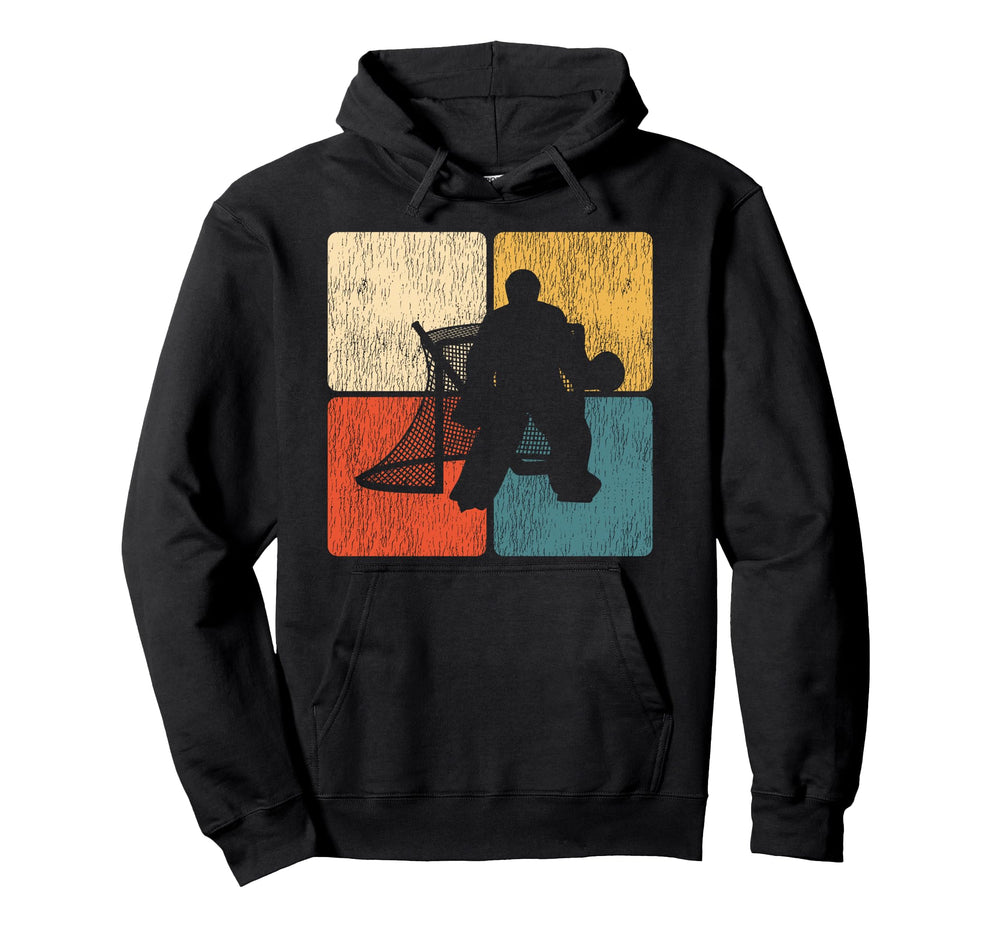 Ice Hockey Goalie Goalkeeper Hoodie - Custom Art Print Men Women