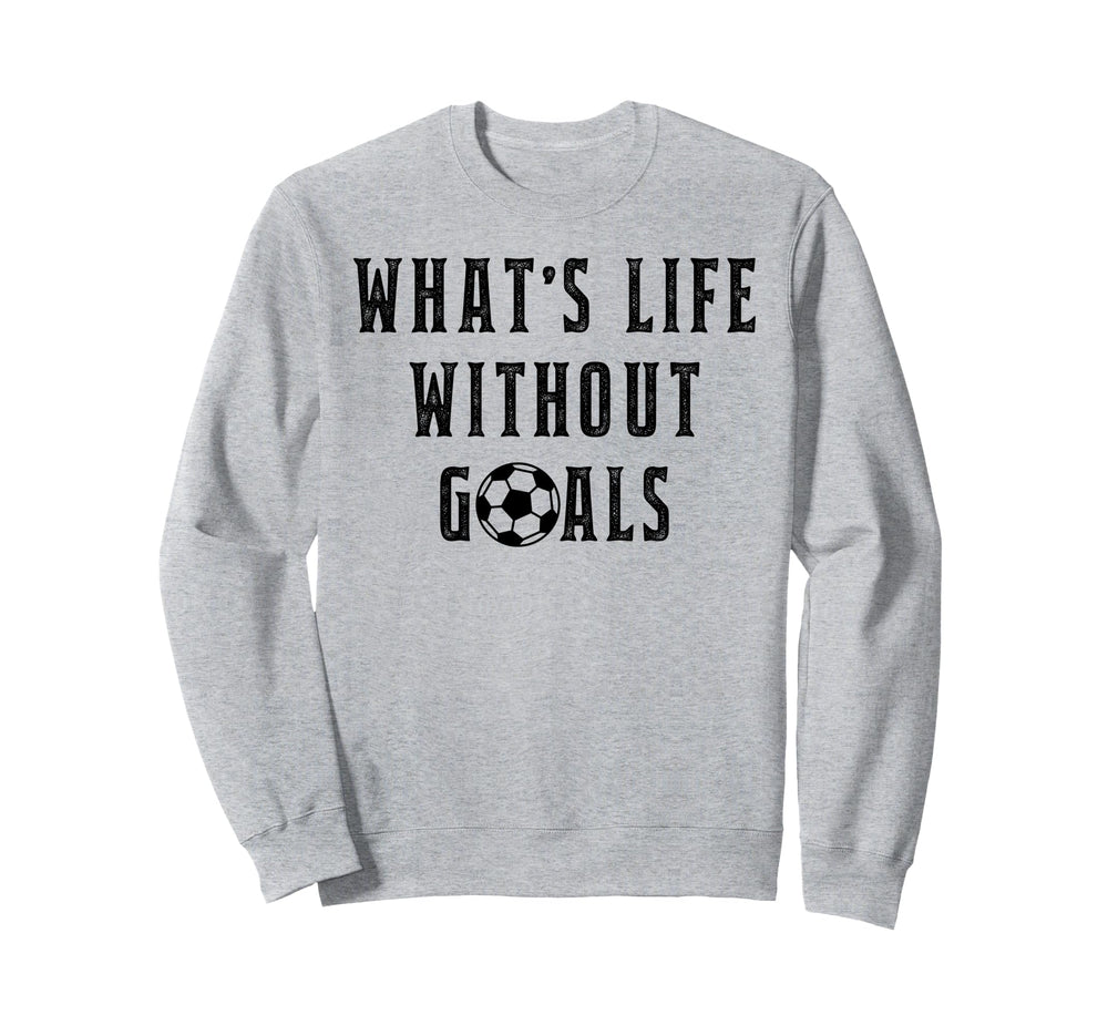Soccer Football Assistant Soccer Sweatshirt - Minimalist Print for Adults