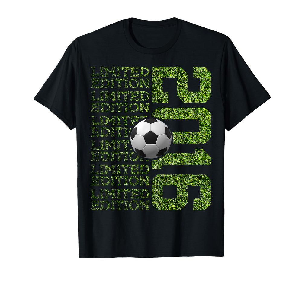 2016 Soccer 10Th Birthday T-Shirt - Minimalist Print for Adults