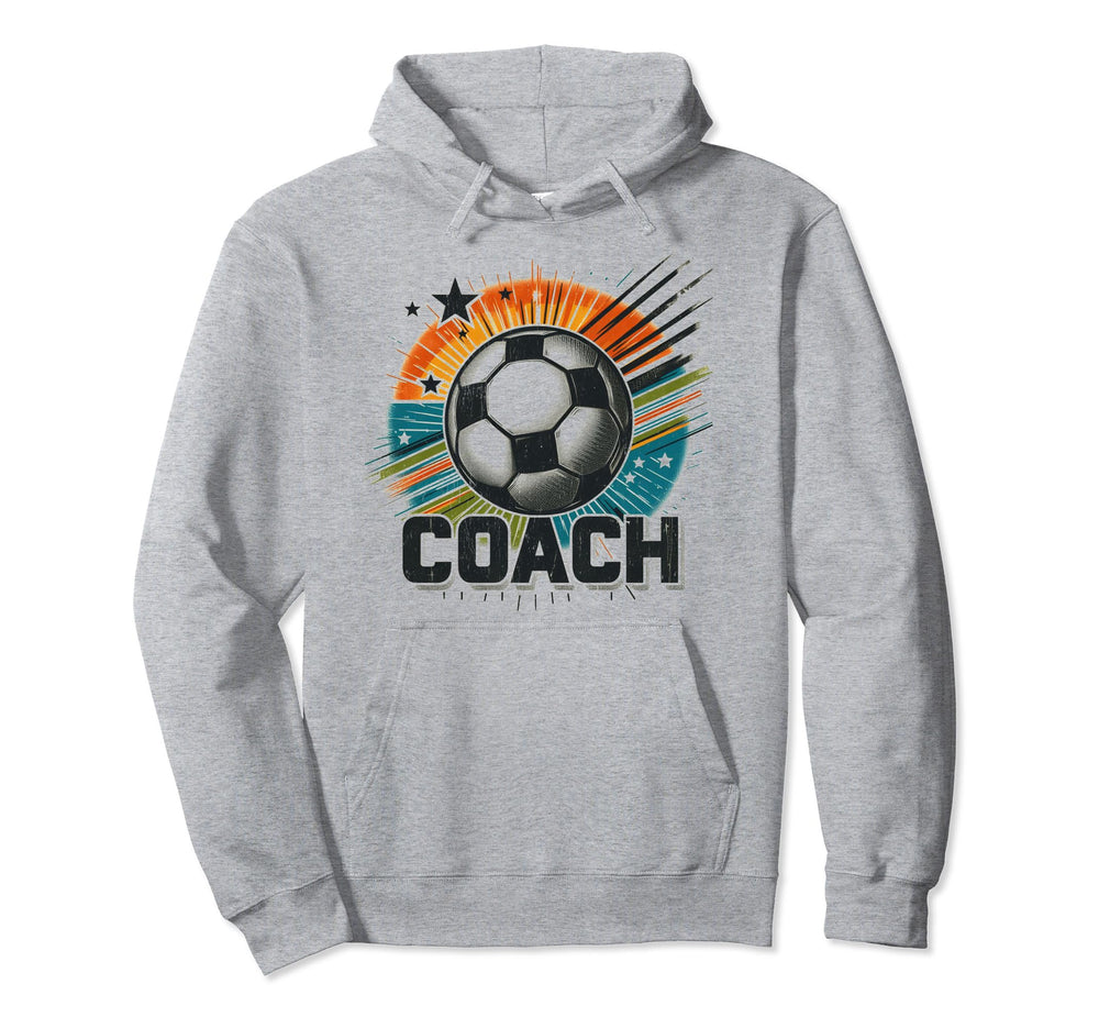 Soccer Coach Training Coaching Football Hoodie - Aesthetic Graphic Unisex
