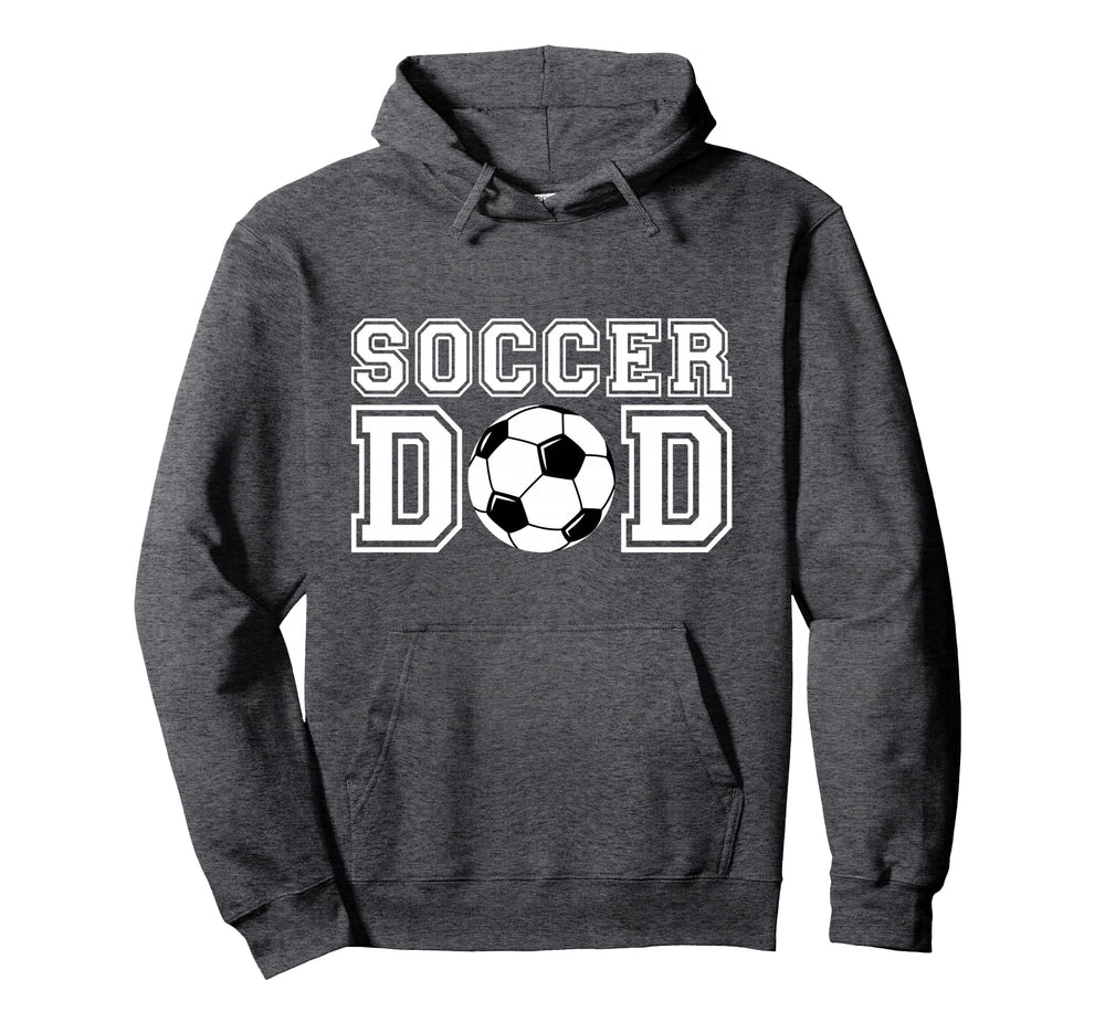 Soccer Dad Soccer Gift Father Dad Hoodie - Aesthetic Graphic for Adults
