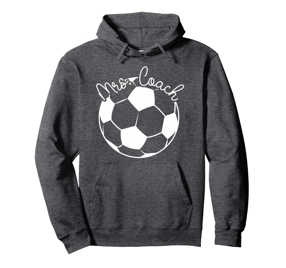 Mrs Coach Soccer Coach Wife Soccer Coach Hoodie - Trendy Graphic for Adults