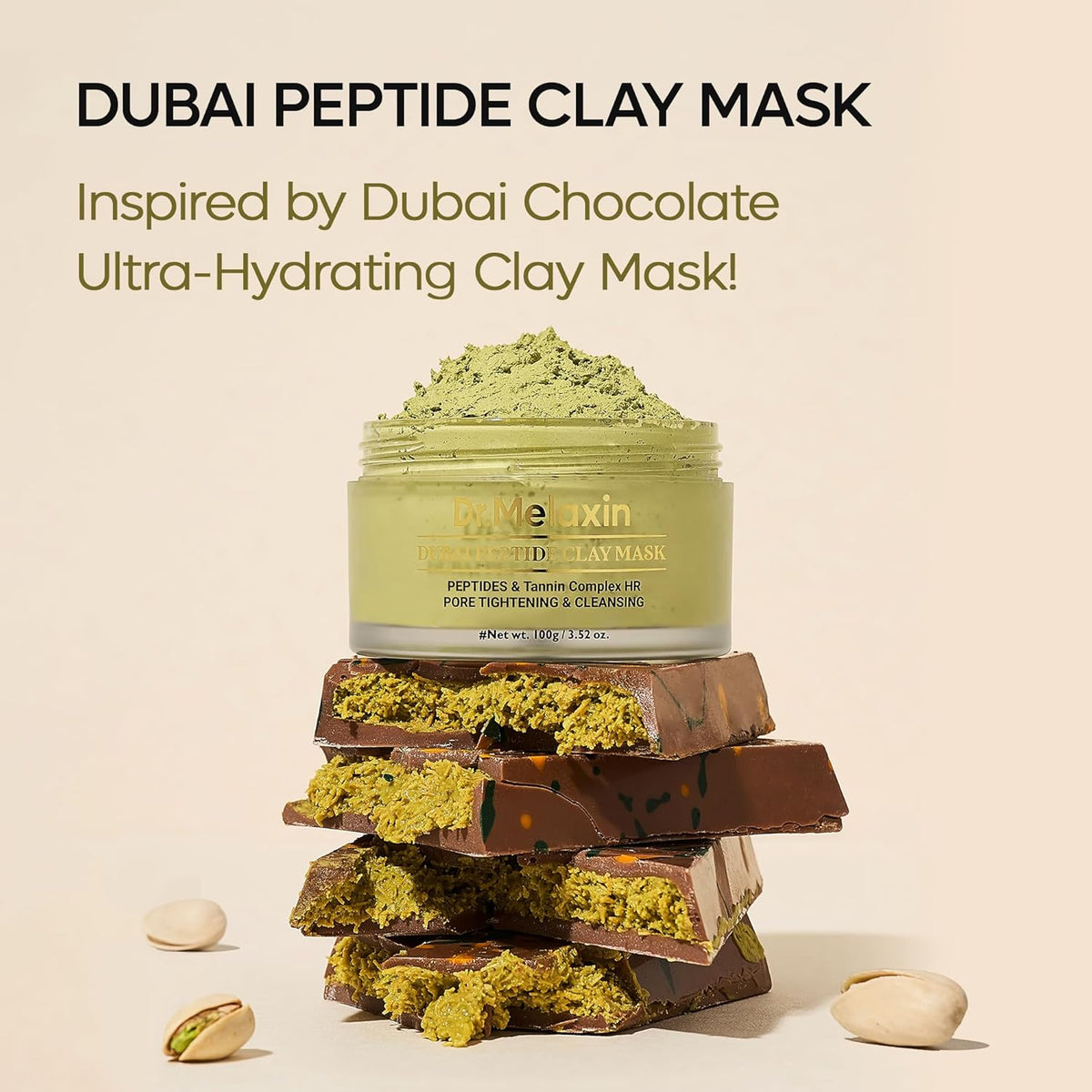 Dr. Melaxin Dubai Peptide Clay Mask - Snipetell