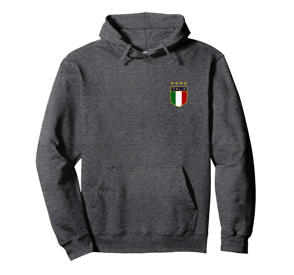 Italia Soccer Double Sided Hoodie - Streetwear Style Men Women