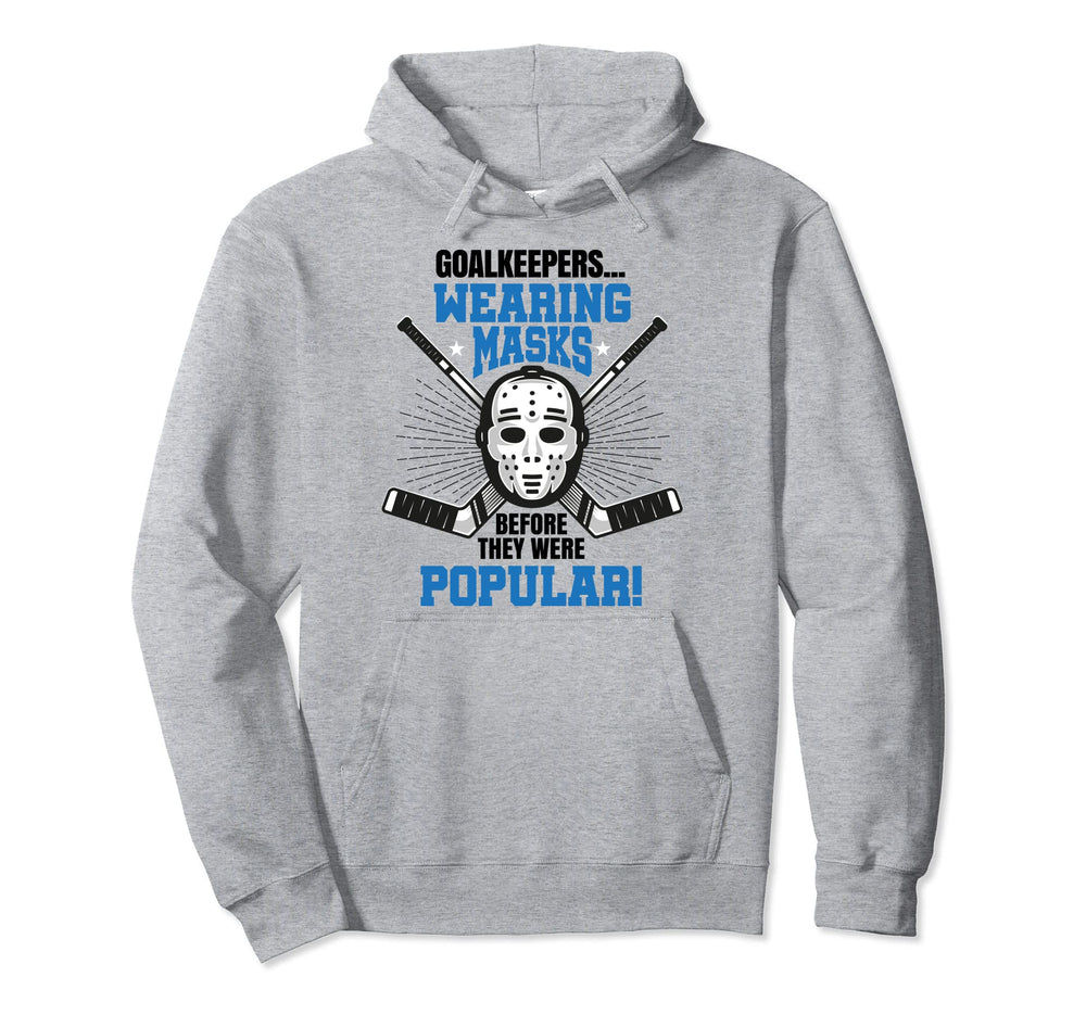 Funny Hockey Goalie Shirts Mask Gift Hoodie - Unique Graphic for Adults