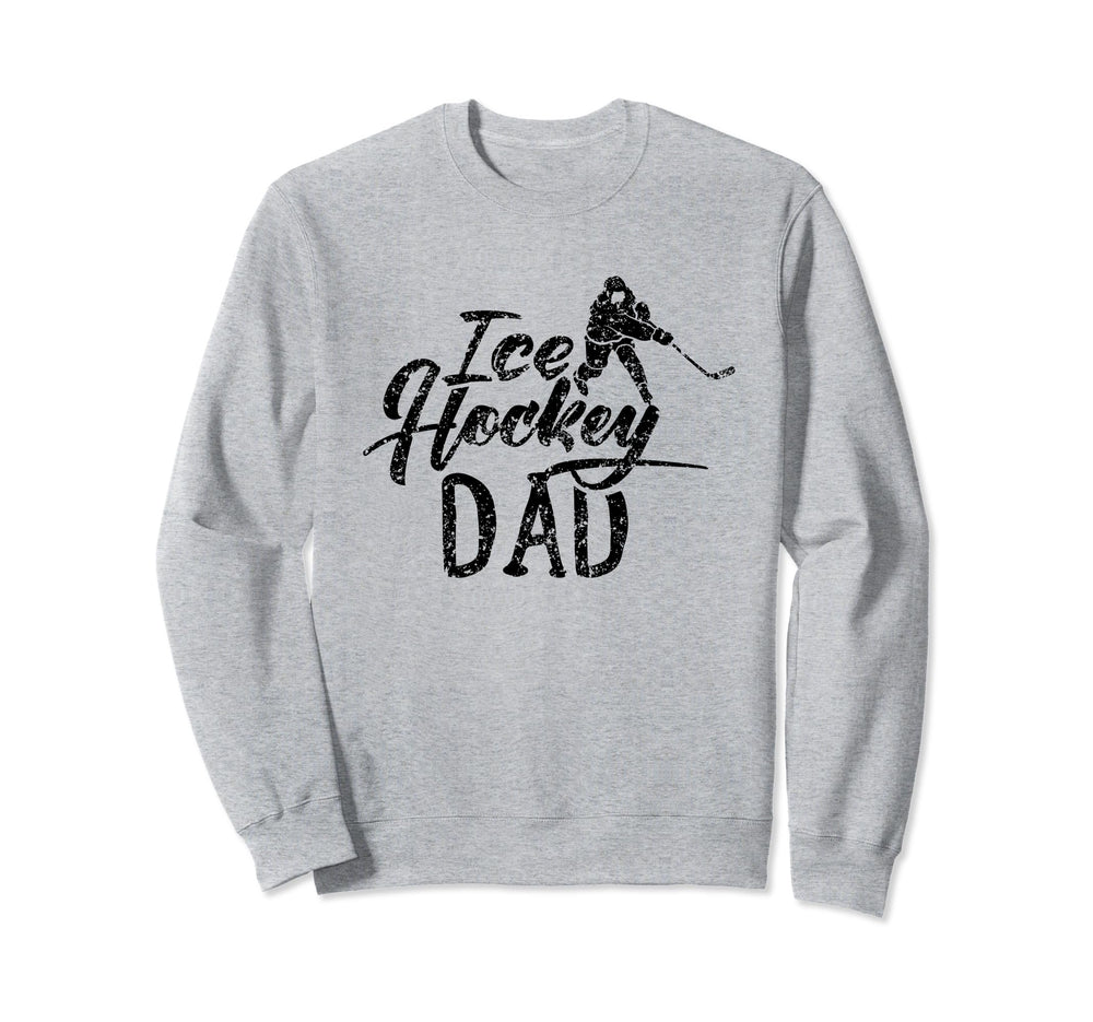 Ice Hockey Dad Coach Player Team Sweatshirt - Streetwear Style for Adults