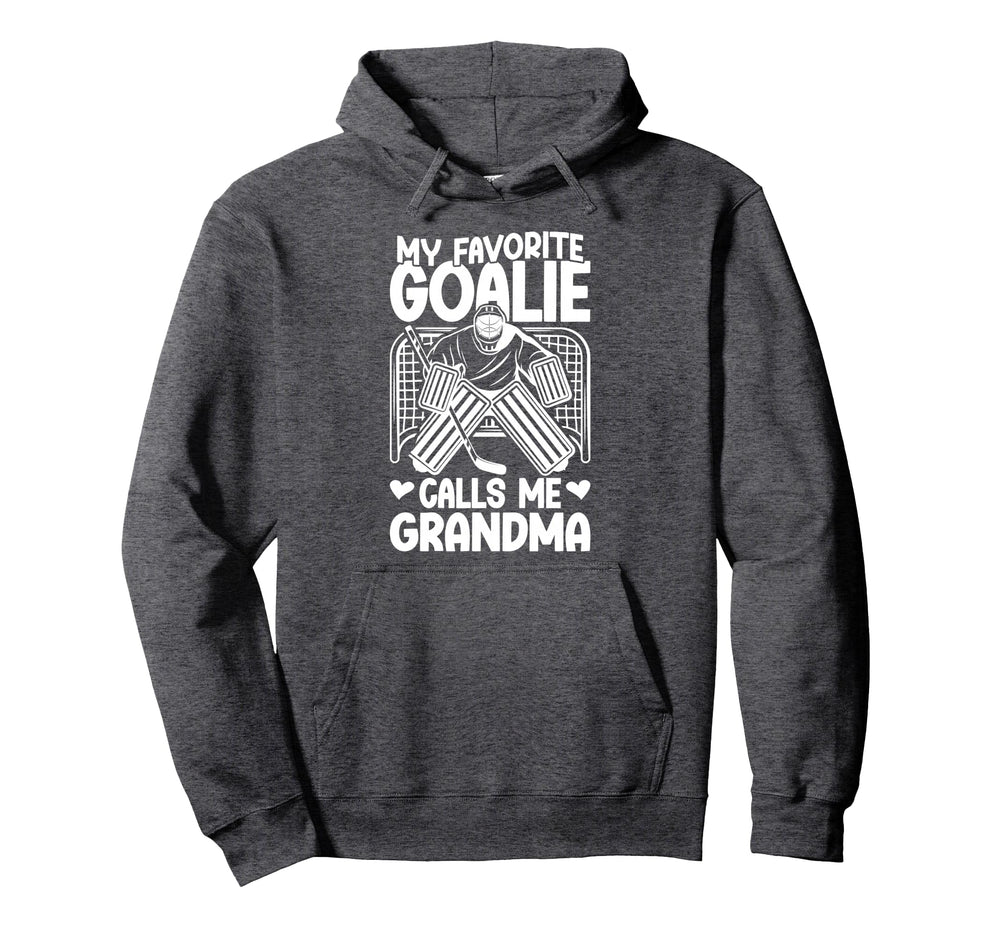 Proud Ice Hockey Goalie Grandma Hockey Hoodie - Streetwear Style Men Women