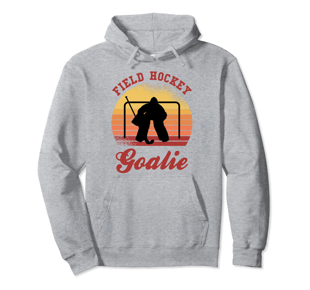 Field Hockey Goalie Hockey Goalkeeper Hoodie - Unique Graphic for Adults