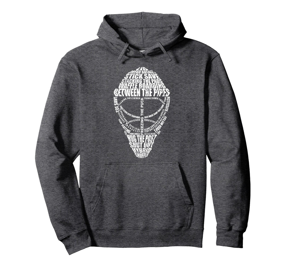 Hockey Goalie Hockey Goalie Hoodie - Minimalist Print Unisex