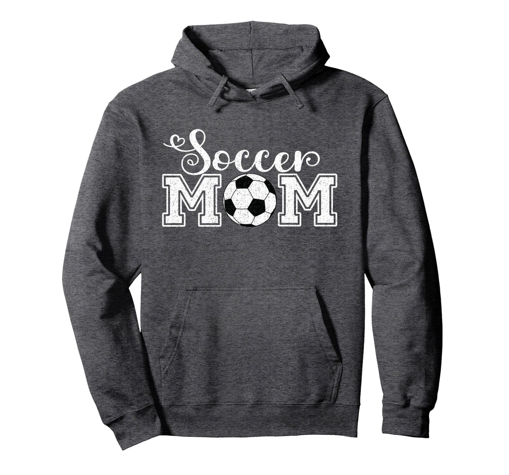 Soccer Mom Soccer Mama Checkered Mothers Day Hoodie - Trendy Graphic Unisex