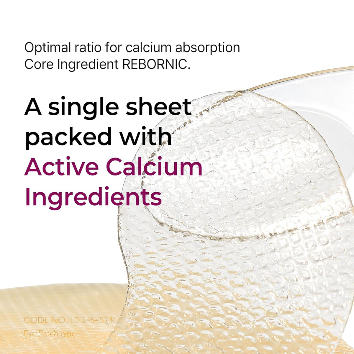 Dr. Melaxin Calcium Cemenrete Calcium Volume Eye Patch - Snipetell