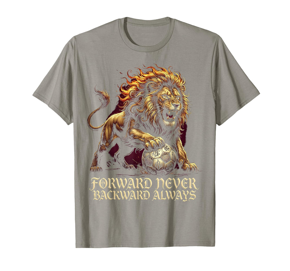 Forward Never Backward Always Womens T-Shirt - Trendy Graphic for Adults
