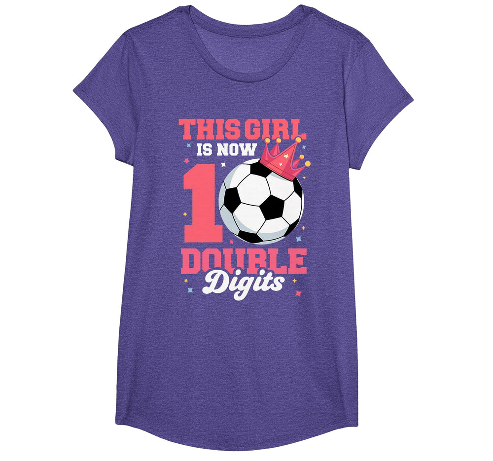 This Is Now Double Digits Soccer T-Shirt - Casual Everyday Wear for Adults