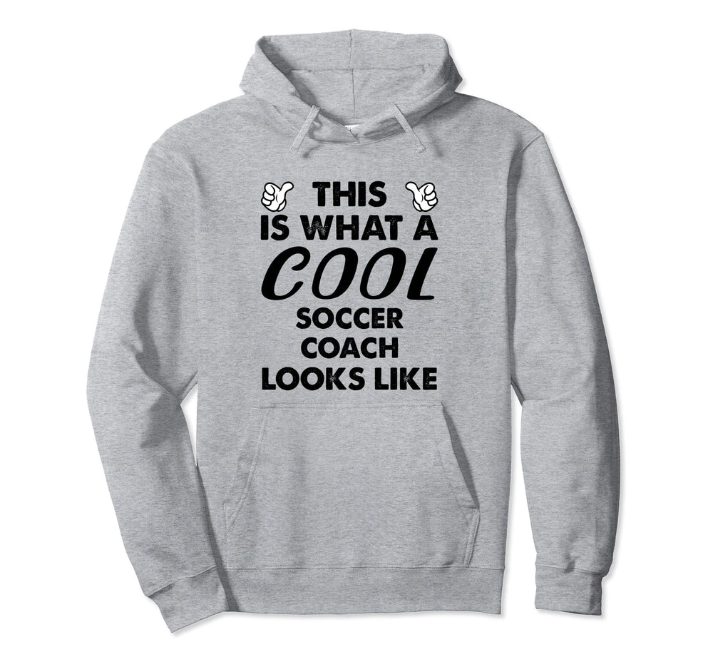 This Is What Soccer Coach Looks Like Hoodie - Minimalist Print Men Women