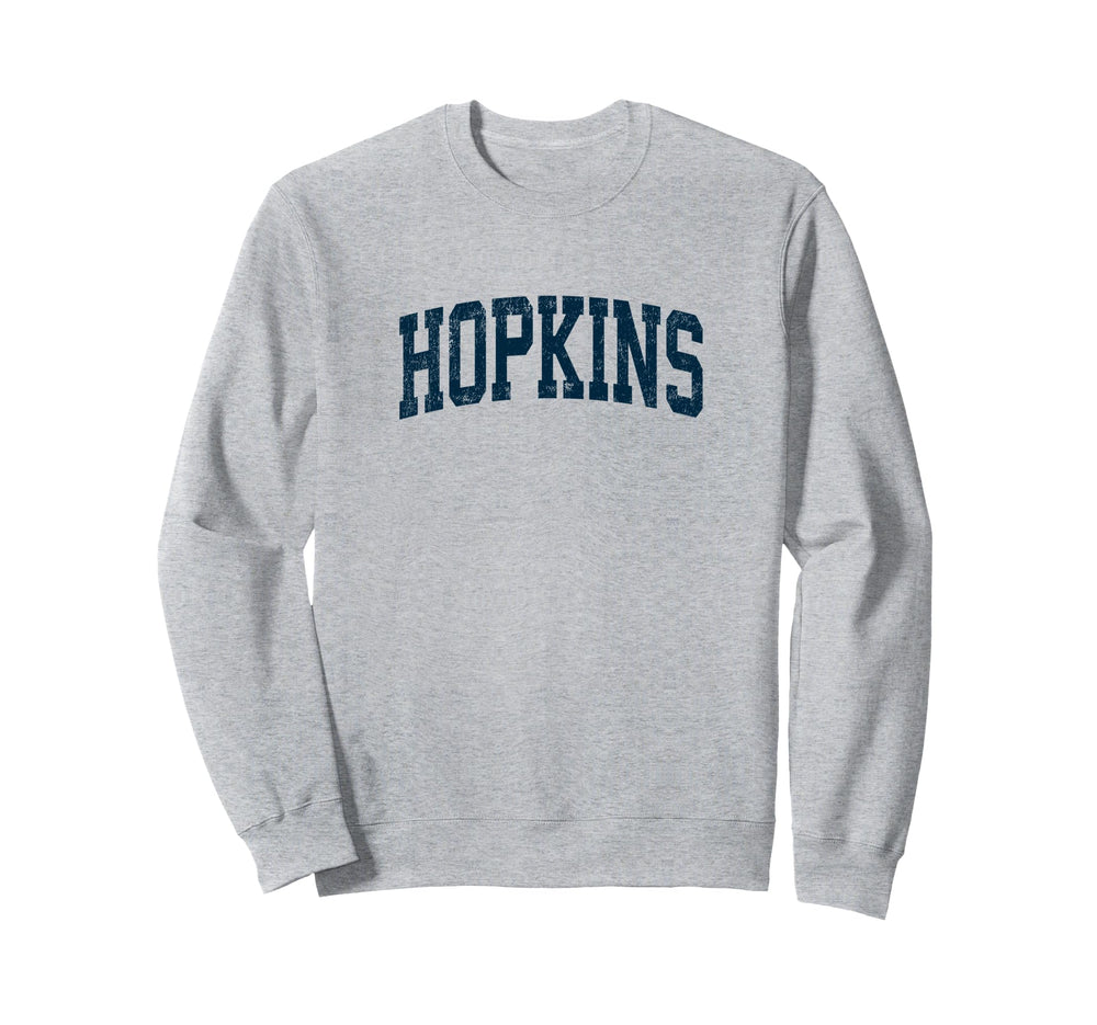 Hopkins Minnesota Mn Athletic Sports Sweatshirt - Minimalist Print Unisex