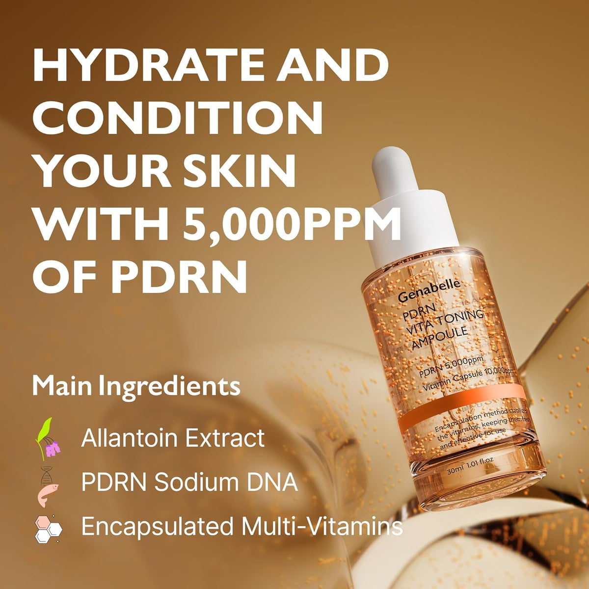 Genabelle PDRN Vita Toning Ampoule - Snipetell
