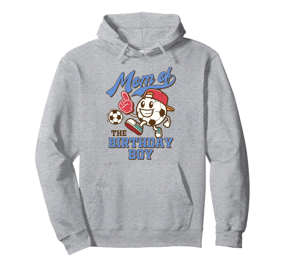 Soccer Mama Birthday Party Mom Son Mom Hoodie - Streetwear Style Unisex