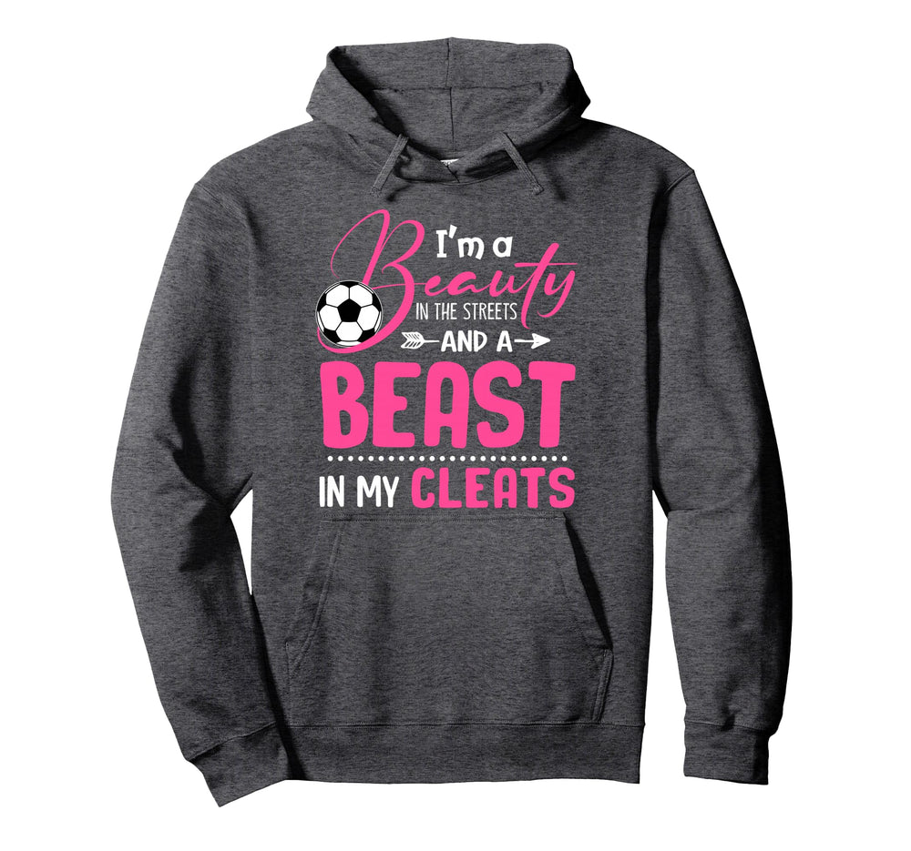 Im Beauty Streets And Beast My Cleats Hoodie - Minimalist Print Unisex