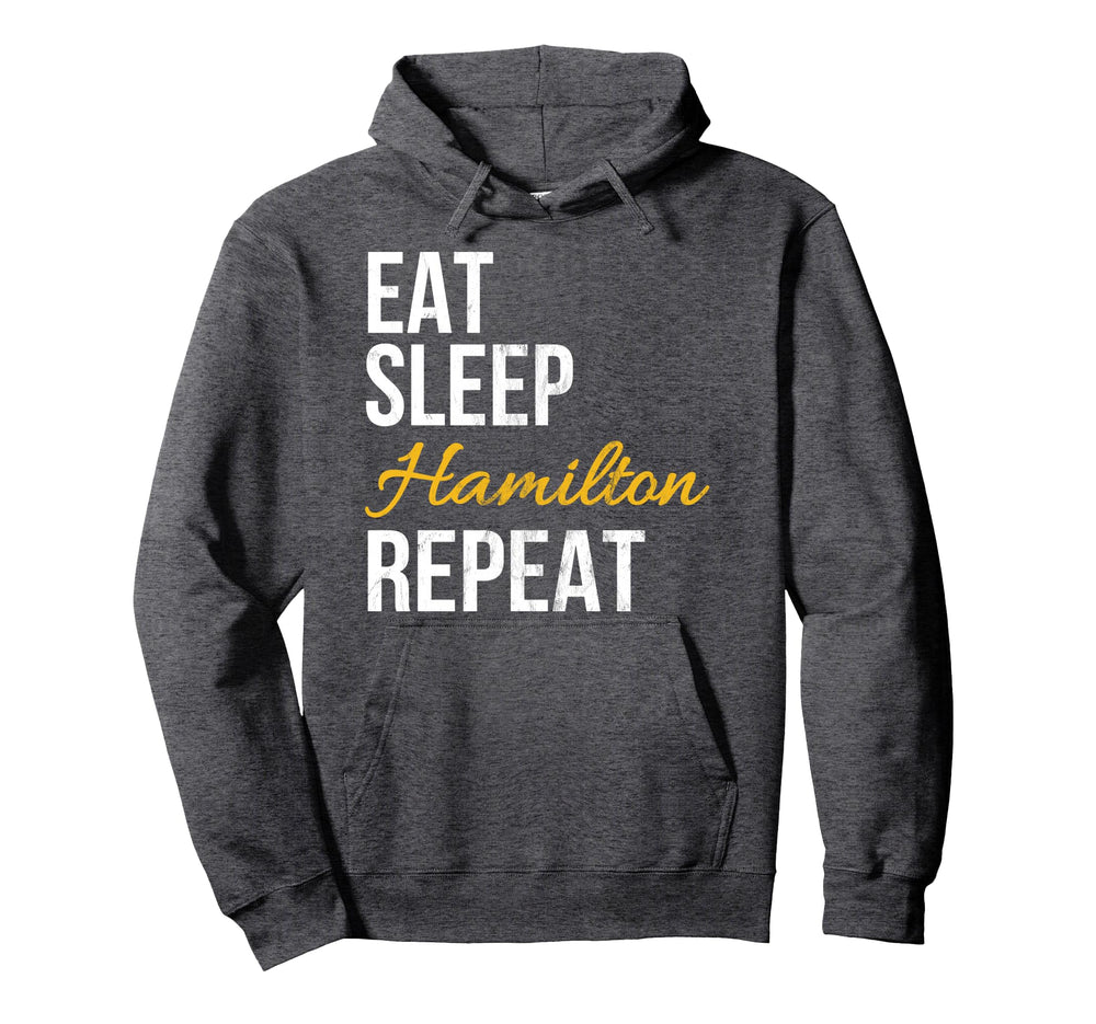 Eat Sleep Repeat Alexander Hamilton Repeat Hoodie - Custom Art Print Unisex