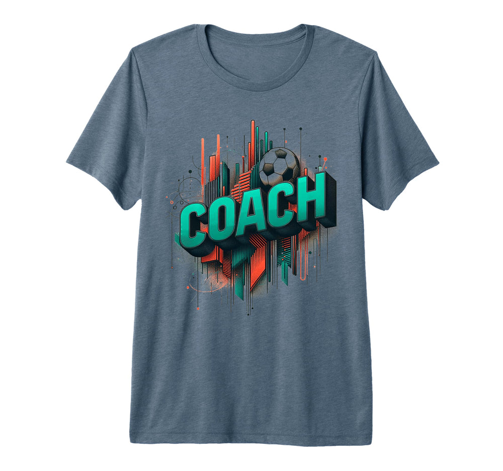 Soccer Coach Training Coaching Football T-Shirt - Novelty Apparel Unisex