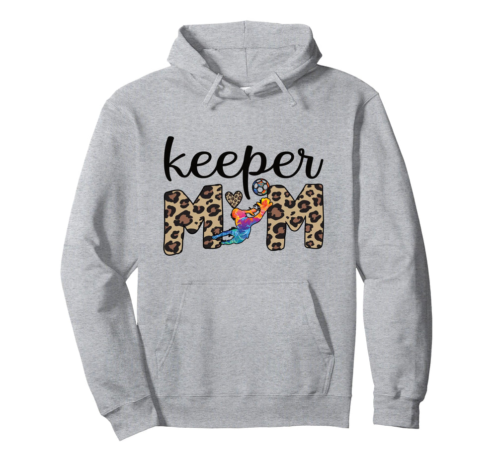 Proud Soccer Goalkeeper Mom Hoodie - Casual Everyday Wear for Adults